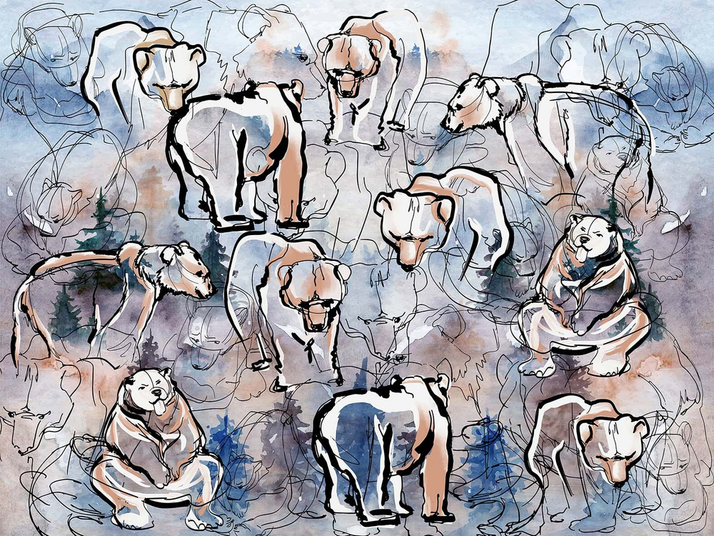 Дизайнерские обои Wall Street Siberia