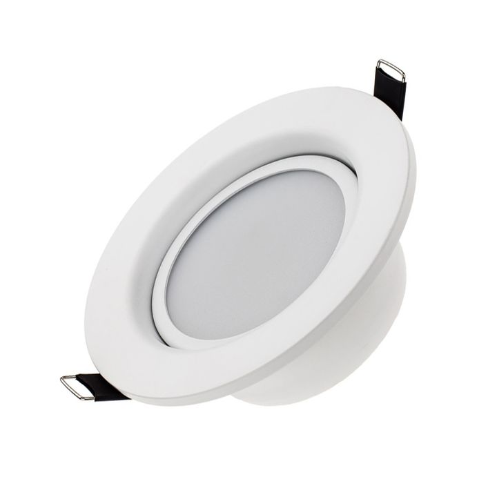 Встраиваемый светодиодный светильник Arlight LTD-80WH 9W Warm White 120deg 018043