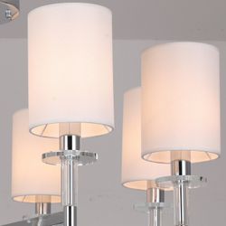 Люстра на штанге ILLUMICO  IL1382-8CPA-29 CR Romei