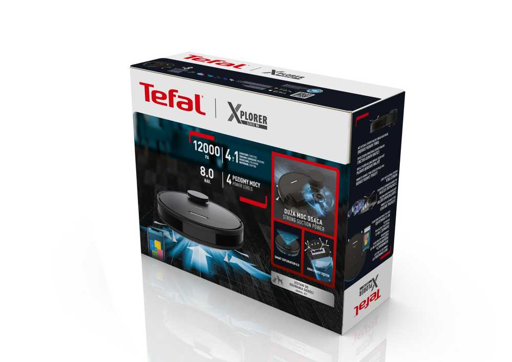 Робот-пылесос Tefal X-plorer Serie 95 Animal Care RG7975WH