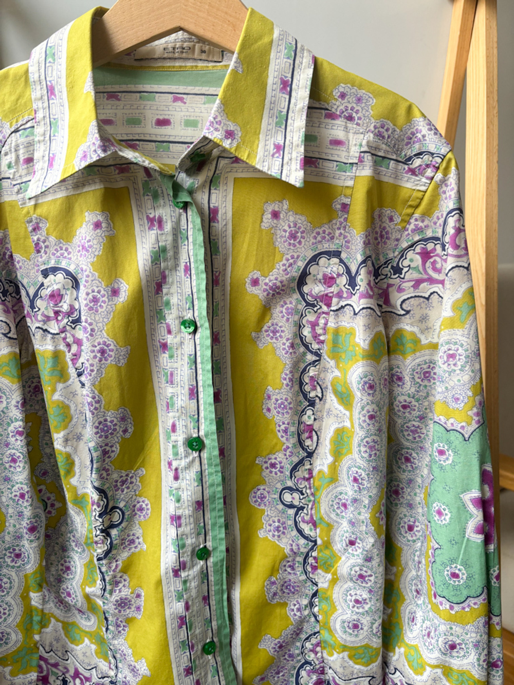 Хлопковая рубашка Etro, XS