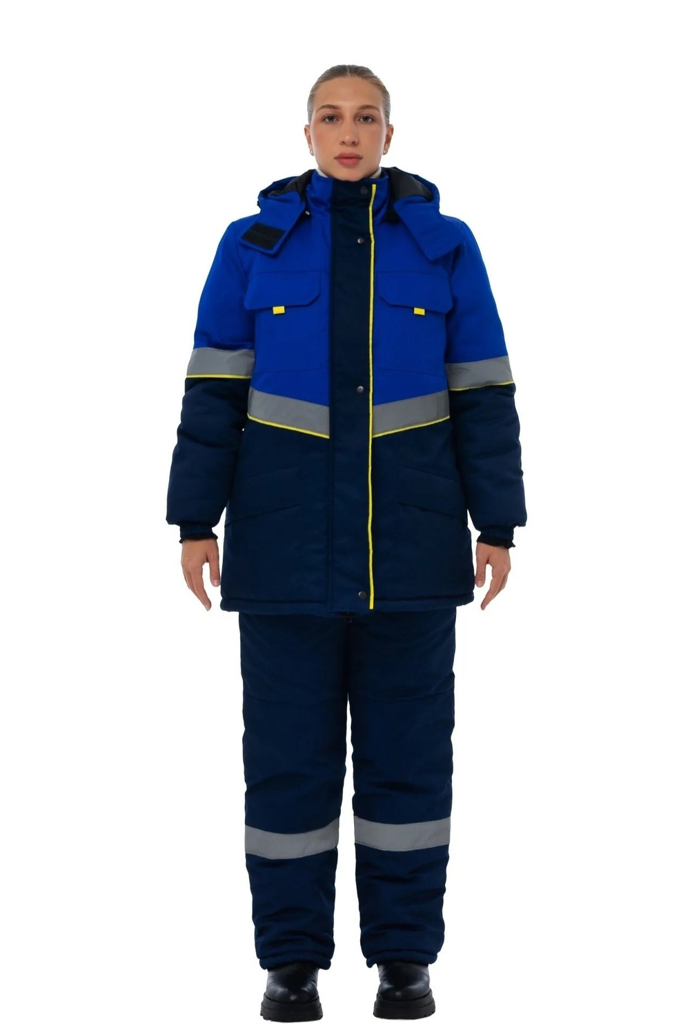 Костюм женский утепленный "Северная широта" куртка+полукомбинезон