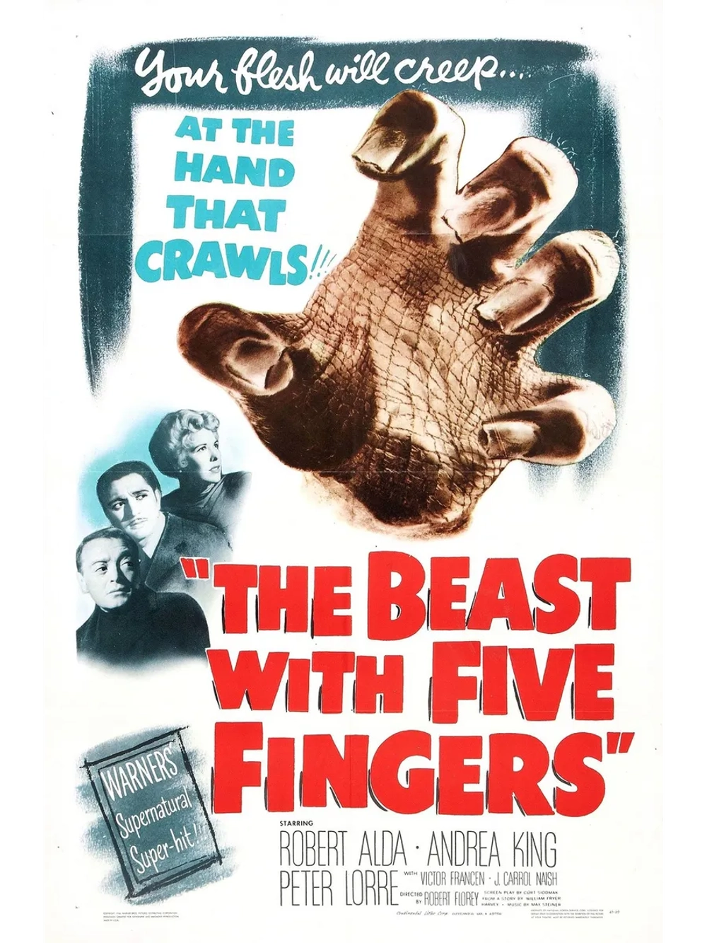 Зверь с пятью пальцами (1946) (DVD-R)