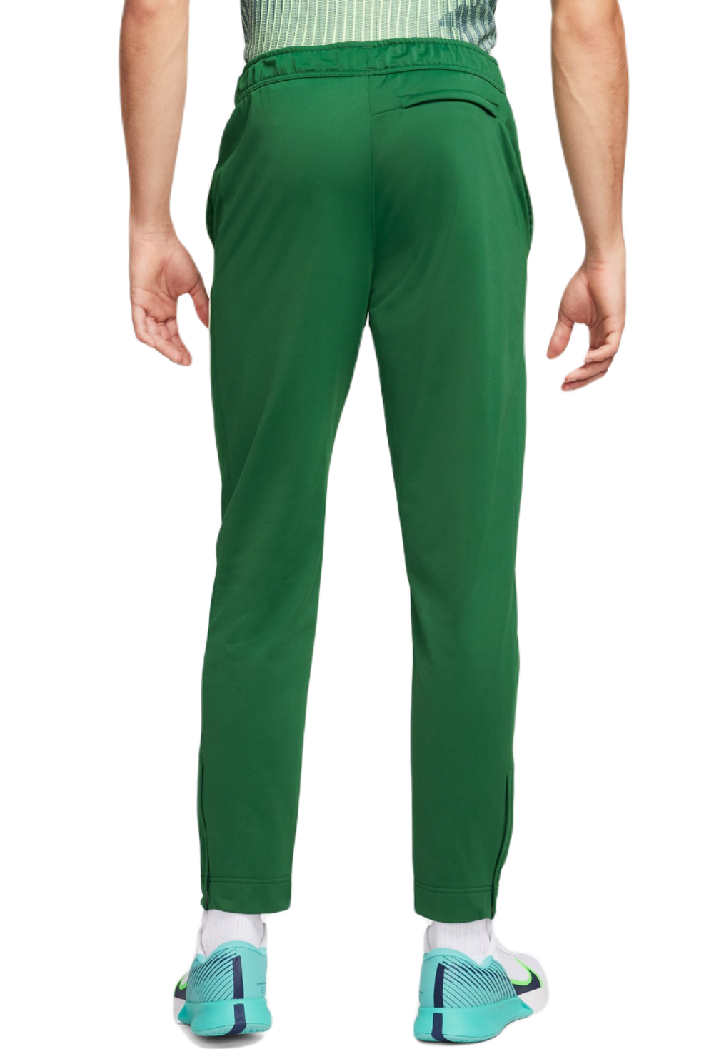 Мужские теннисные штаны Nike Court Heritage Suit Pant - gorge green/coconut milk