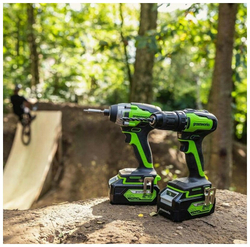 Дрель-шуруповерт аккумуляторная GREENWORKS GD24DD35 24В,35Hm,13мм,без АКБ и ЗУ (3704007)