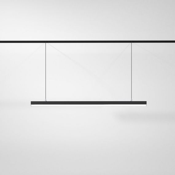 Подвесной трековый светодиодный светильник Elektrostandard Slim Magnetic Milo 85105/01 30W 4000K черный a064802