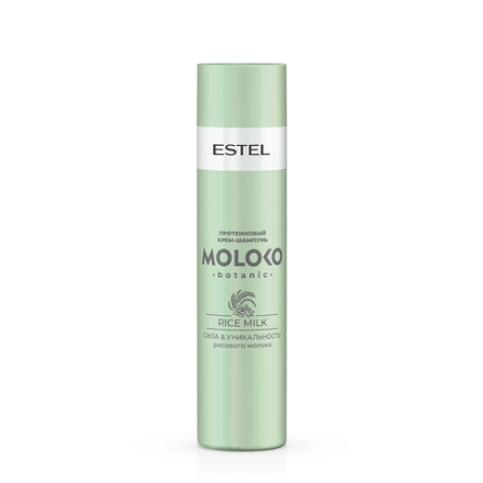 Крем-шампунь протеиновый для волос / Moloko Botanic 250 мл