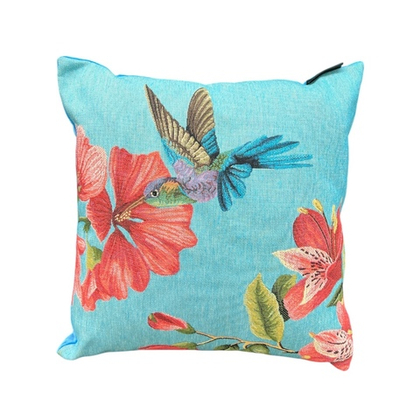Подушка Колибри гобеленовая 45х45 см