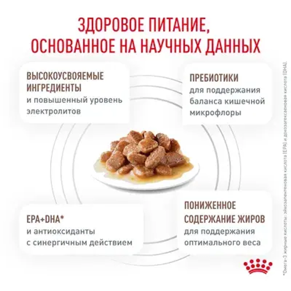 ROYAL CANIN Gastrointestinal Moderate Calorie Корм влажный для кошек, склонных к набору веса, при расстройствах пищеварения, 85 г
