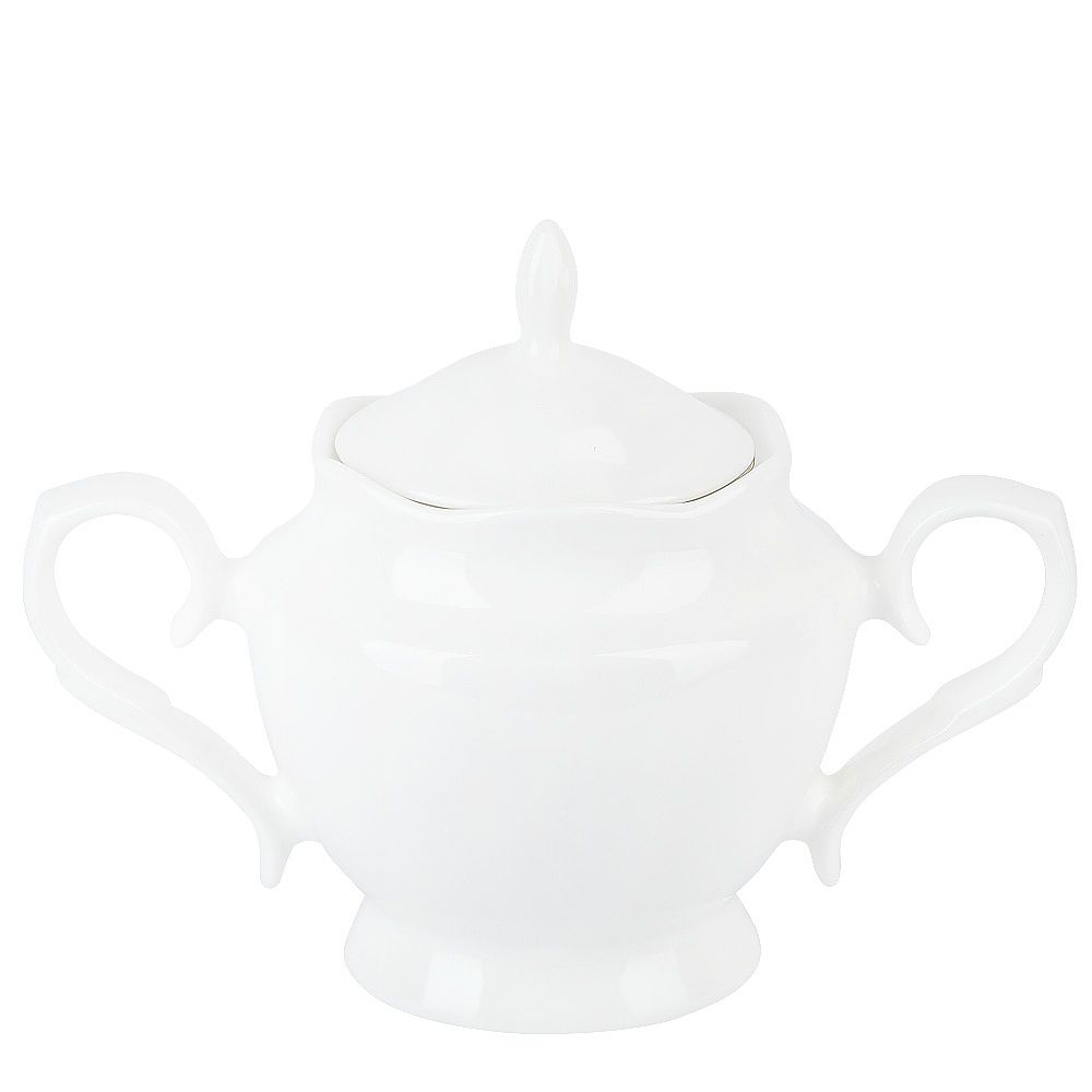 Сахарница " " v=450мл (фарфор) (подарочная упаковка)