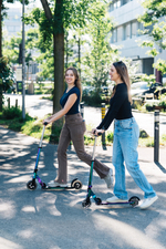 Самокат Micro Speed+ неохром