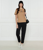 Футболка Elpha_placed1 BOSS BLACK - бежевый(50526205)