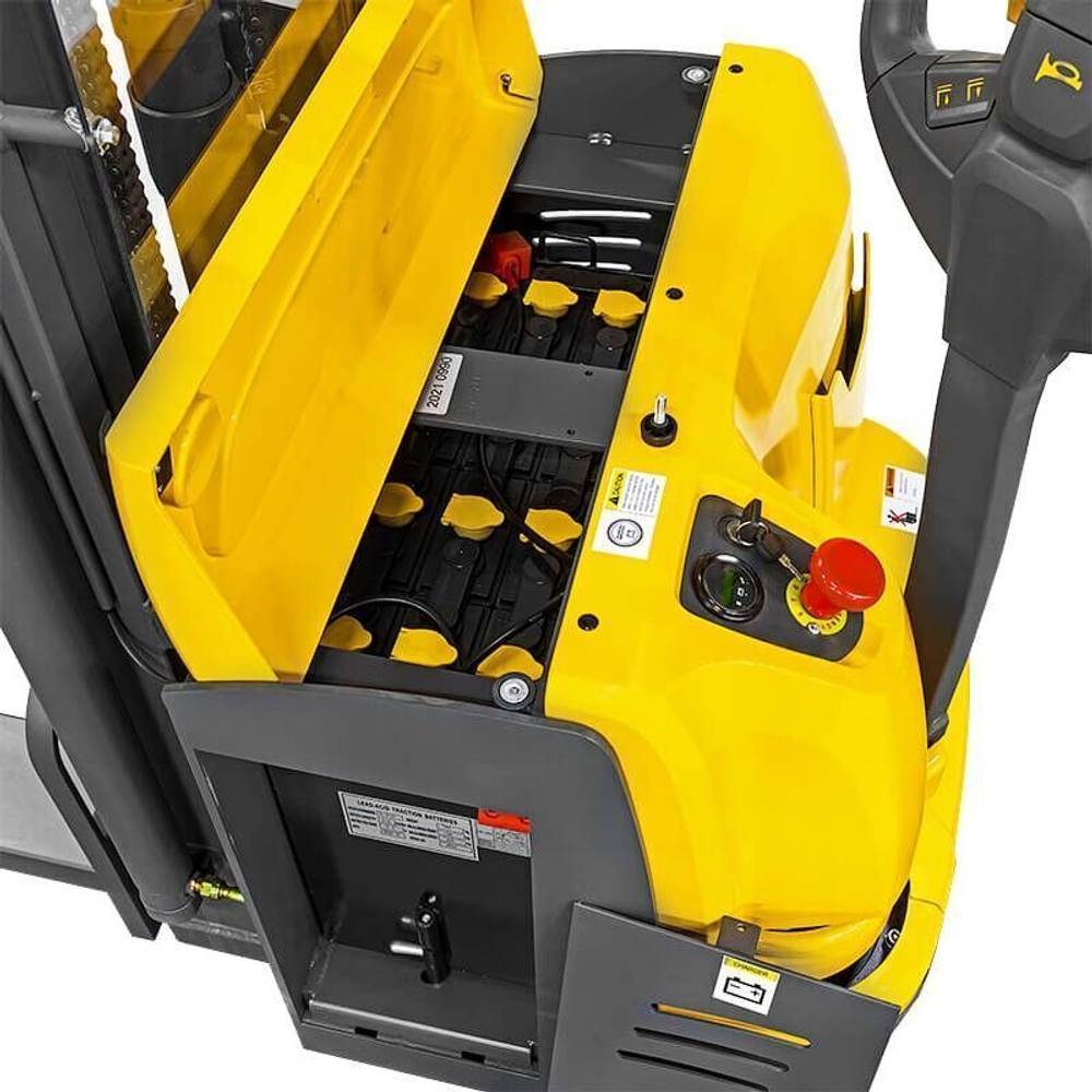 Штабелер электрический самоходный CDDR15-II (1500 кг; 4,5 м; 24 В / 240Ач) SMARTLIFT (SMART) 64-5005