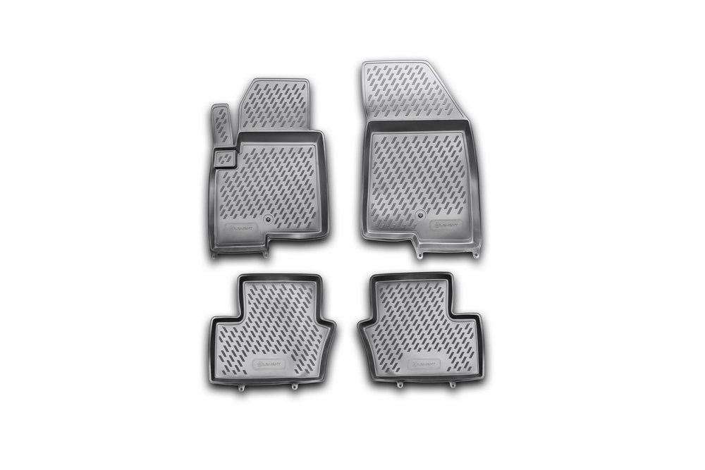 Коврики в салон для JEEP Compass (Ip, Ip2) 2010-2016, 4 шт. (полиуретан) CARJEP00003H