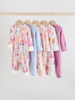 Комбинезон / Cлип для малышей Next F35-902, 5 шт., Розовый, Голубой