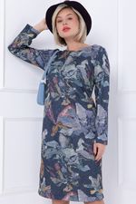 ПЛАТЬЕ САЛЕМИ (БЛУ ФЛОВЕРС) Bellovera (Акция)