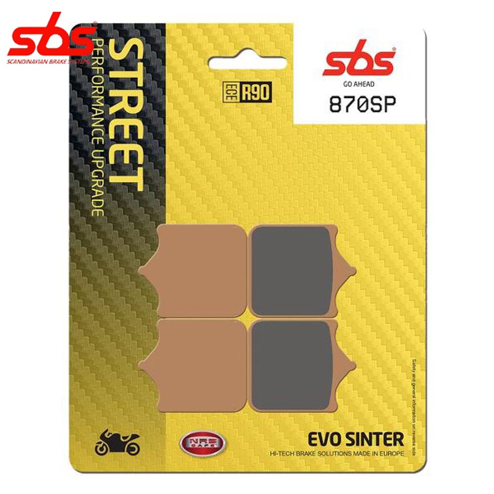 SBS 870SP тормозные колодки передние