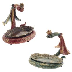 GAEM Блюдо декоративное "Змея", L15 W17 H13 см, 2в.