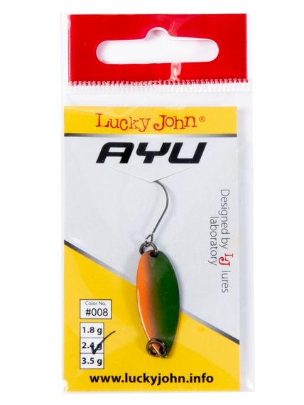 Блесна колеб. Lucky John TR AYU длин.29мм/02.4г 008