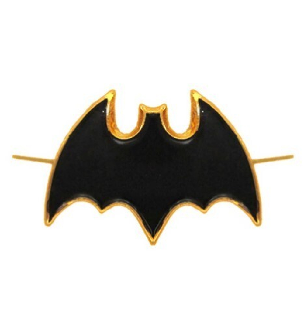 Эмблема петличная Летучая мышь L=2.2 см и L=1.4 см