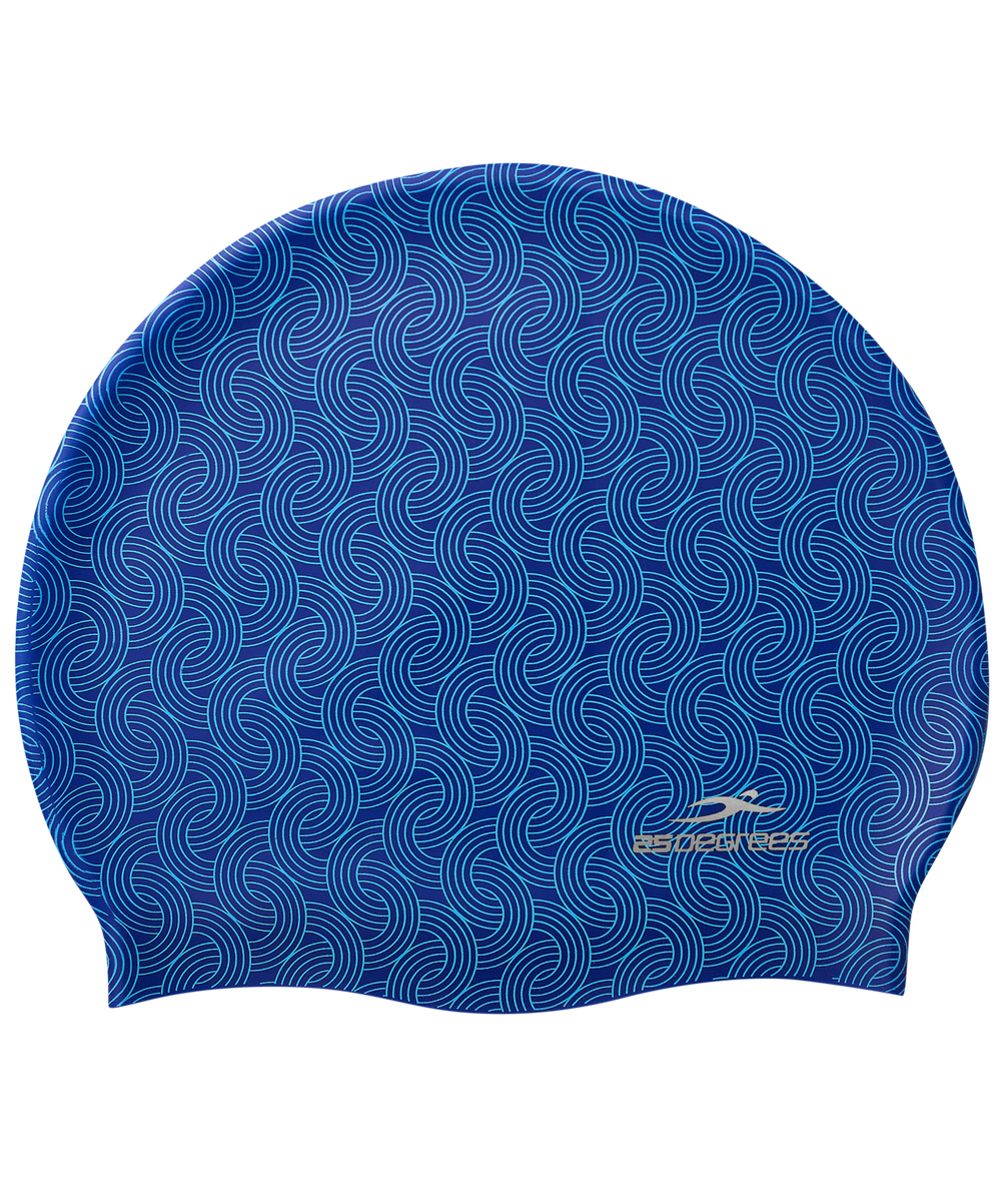 Шапочка для плавания Twist Blue, силикон
