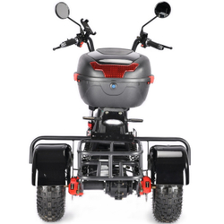 Электротрицикл WHITE SIBERIA TRIKE MINI BLACK 1500W