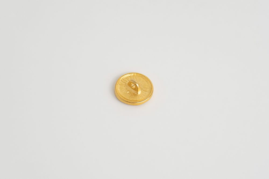 Винтажная металлическая пуговица