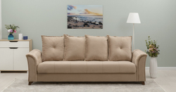 Диван кровать Ирис, Бежевый
