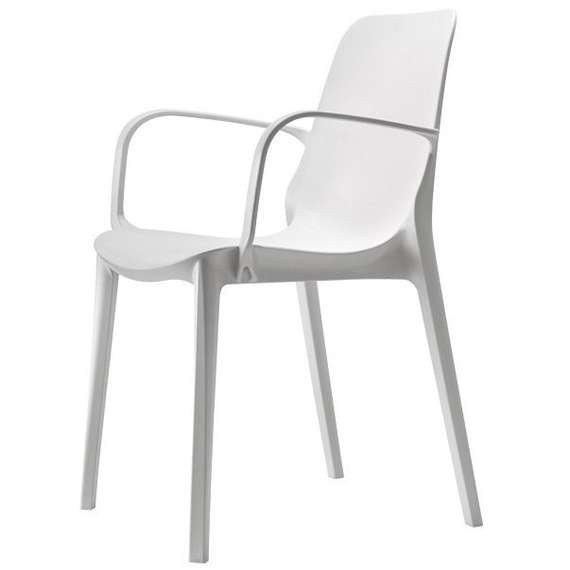 Кресло пластиковое Ginevra, лен