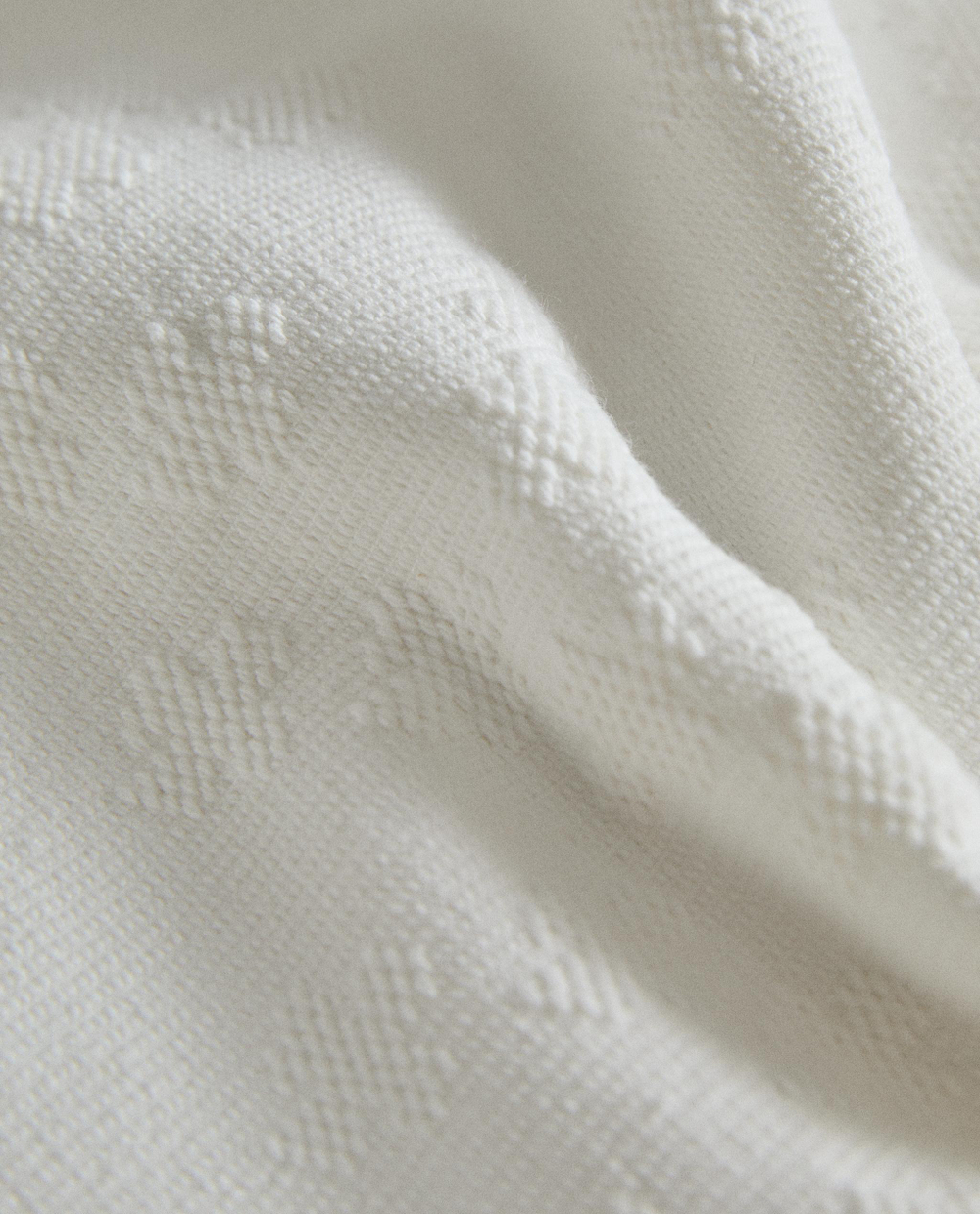 Zara Home покрывало из хлопка, зелёный · 5169/006