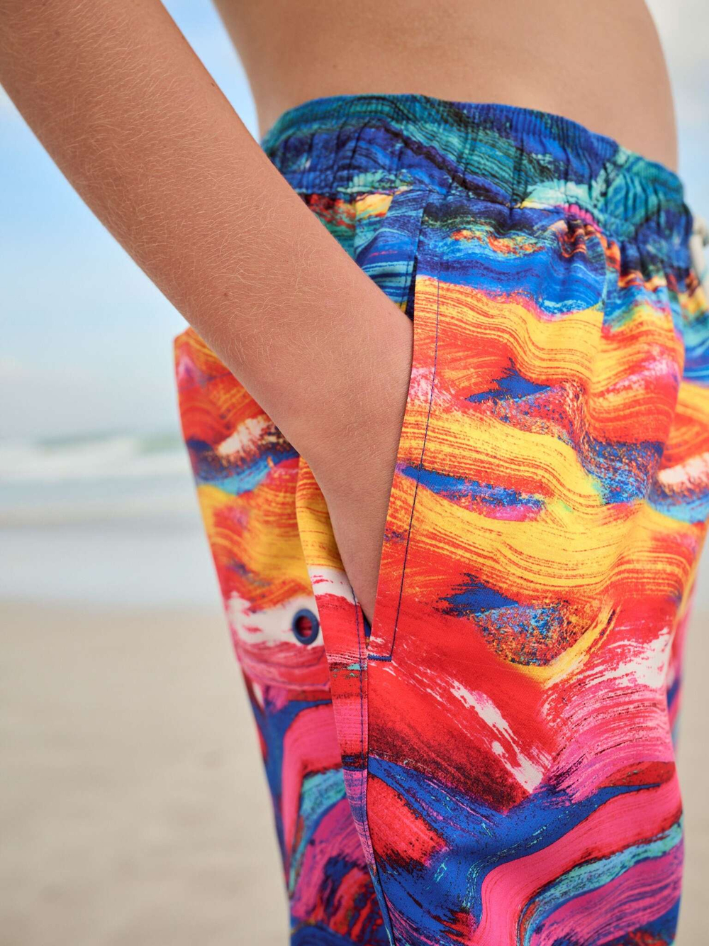 Плавки для мальчика Next E90-233, Синий, Желтый