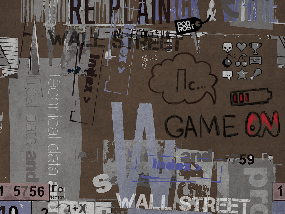 Дизайнерские обои Wall Street Podrost