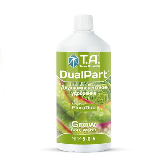 Минеральное удобрение Terra Aquatica DualPart Grow SW 1 л (для мягкой воды)