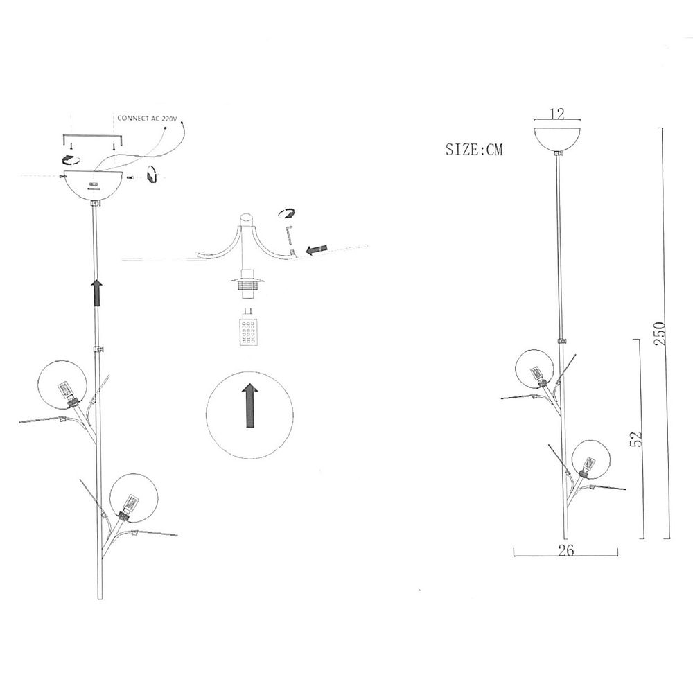 Подвесной светильник Light of MATISSE ONE Multicolored 2