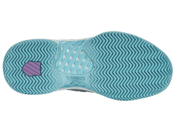 Женские теннисные кроссовки K-Swiss Hypercourt Express 2 HB - brilliant white/angel blue/sheer lilac