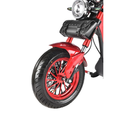 Электроскутер Citycoco WHITE SIBERIA Wild Wheel 3950W Красный