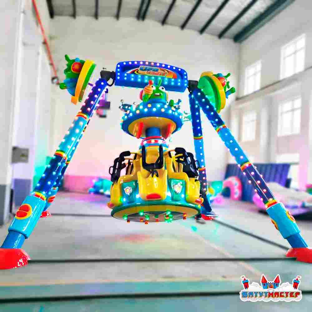 Большой маятник аттракцион «Планетарное кружение», 6 мест, 6×6×3,5 м