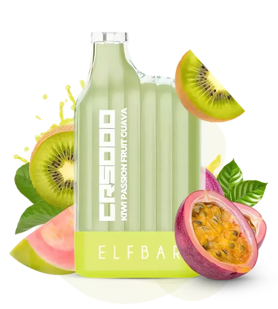 ELFBAR CR5000 - Kiwi Passion Fruit Guava (5% nic)