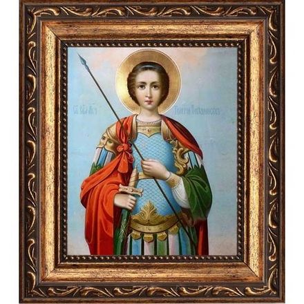 Георгий Победоносец  великомученик. Икона на холсте.