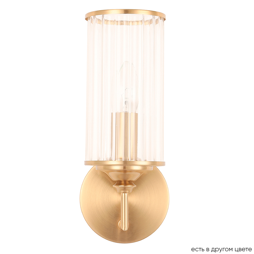 Настенный светильник Crystal Lux GLORIA AP1 BRASS
