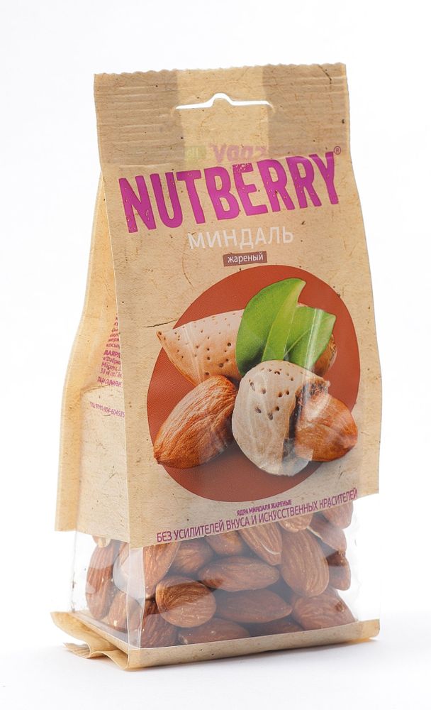 NUTBERRY Миндаль жареный 100 г