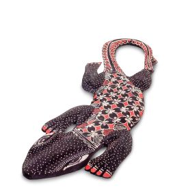 Decor and Gift 10-028 Панно настенное «Геккон Джава» (батик, о.Ява) 40 см