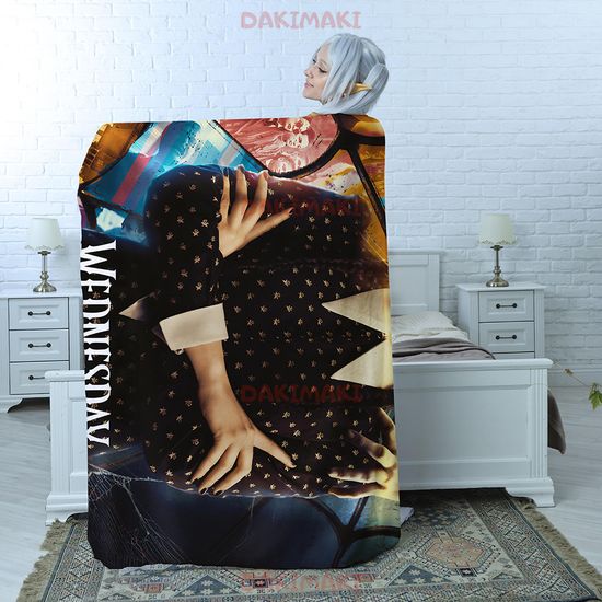 Плед Адамс из Уэнсдей арт. 106 (флис), 150х130 и 200х140 см