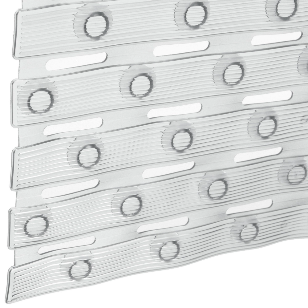 Коврик в ванну 67х37"Сити» серый