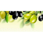 ПАНЕЛЬ ИНТЕРЬЕРНАЯ ПВХ (ФАРТУК) ОЛИВКИ 3000Х600Х1,3ММ