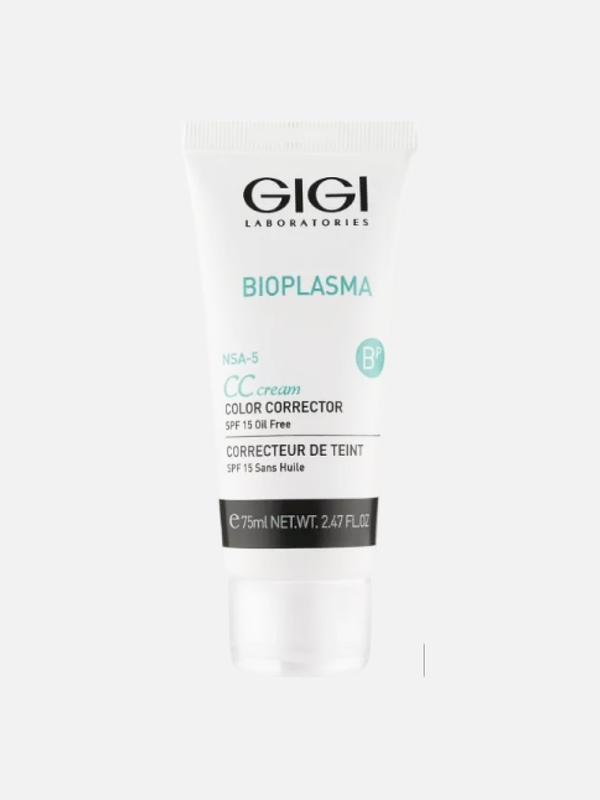 Тональный крем для коррекции цвета кожи CC Cream SPF 15, Bioplasma, GiGi, 75 мл