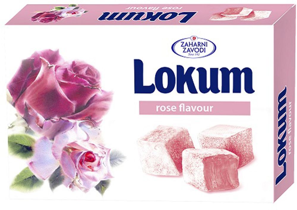 Лукум Zaharni со вкусом розы 140г