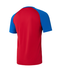 Футболка игровая Jogel Camp Striped Jersey-K, красный R2/синий Z2