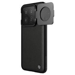 Чехол с вставками из кожи от Nillkin для Xiaomi 14 Pro, серия CamShield Prop Leather Magnetic Case