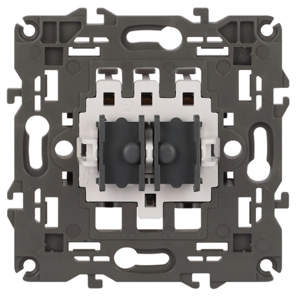 14-1110-99 ЭРА Переключатель для жалюзи (кноп), 10АХ-250В, Elegance, механизм